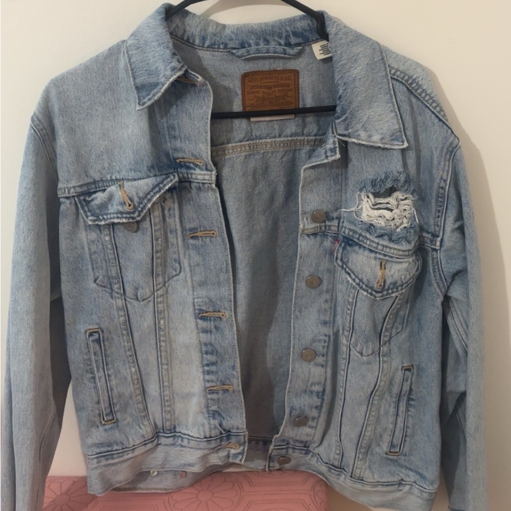 Levi's Faded Blue Denim Jacket